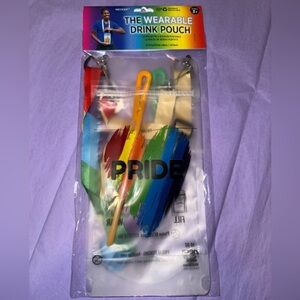 PRIDE wearable drink pouches​